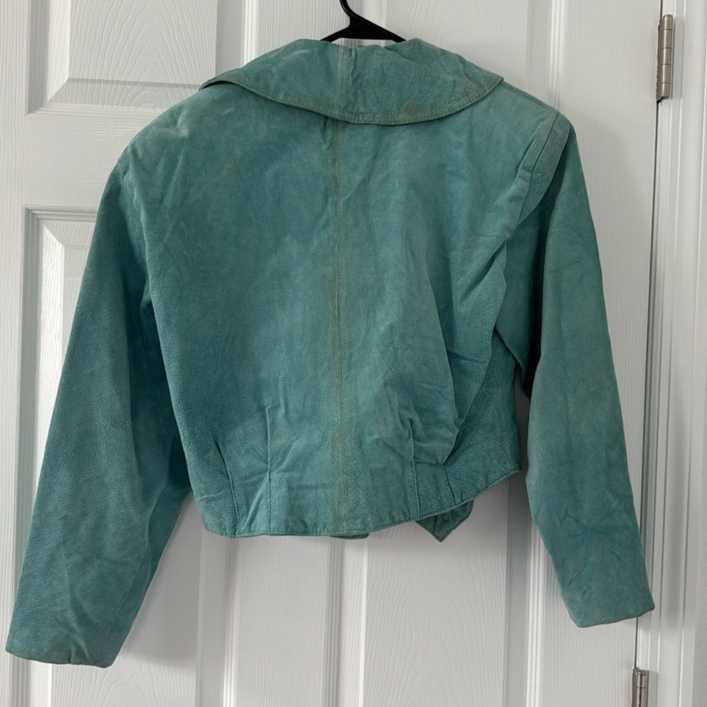 Chia genuine, leather suede jacket vintage 90’s - Picture 3 of 3